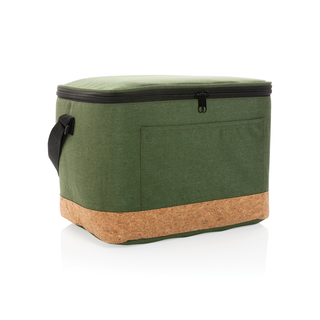 XD Collection Impact AWARE™ XL RPET two tone cooler bag with cork detail