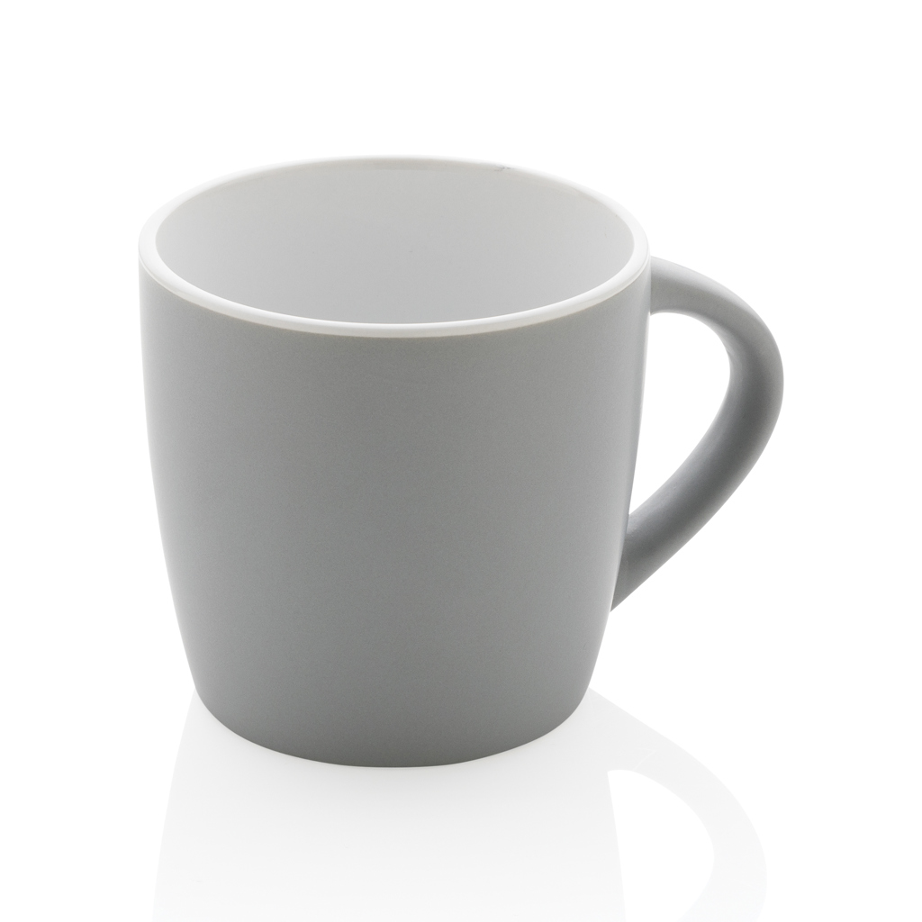 XD Collection Ceramic mug with coloured inner 300ml