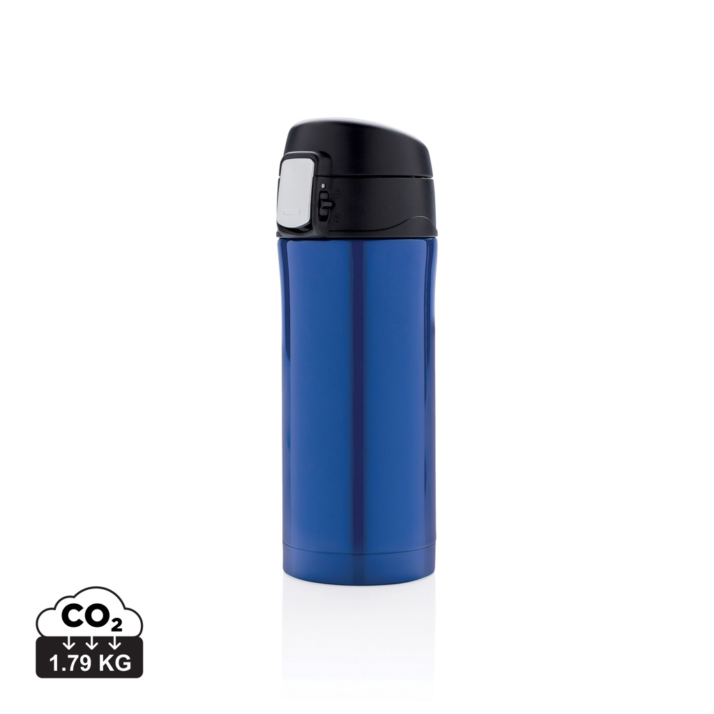 XD Collection RCS Recycled stainless steel easy lock vacuum mug