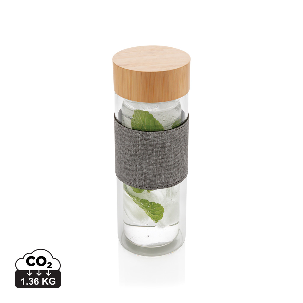XD Collection Impact double wall borosilicate glass bottle