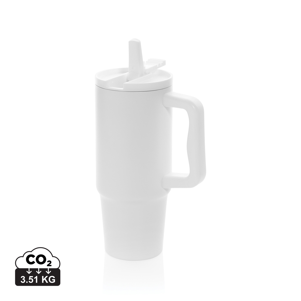 XD Collection Embrace Leakproof RCS recycled stainless steel tumbler 900ml