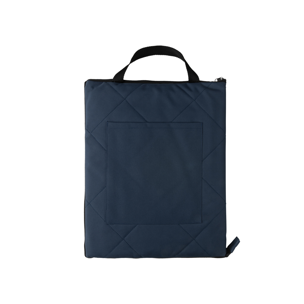 XD Collection Impact Aware™ RPET foldable quilted picnic blanket