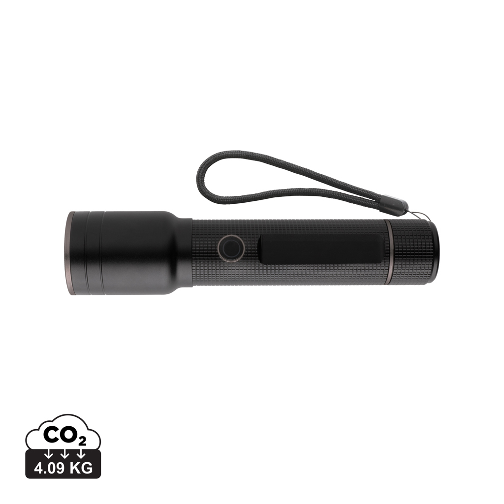 GearX RCS recycled aluminium USB-rechargeable heavy duty torch