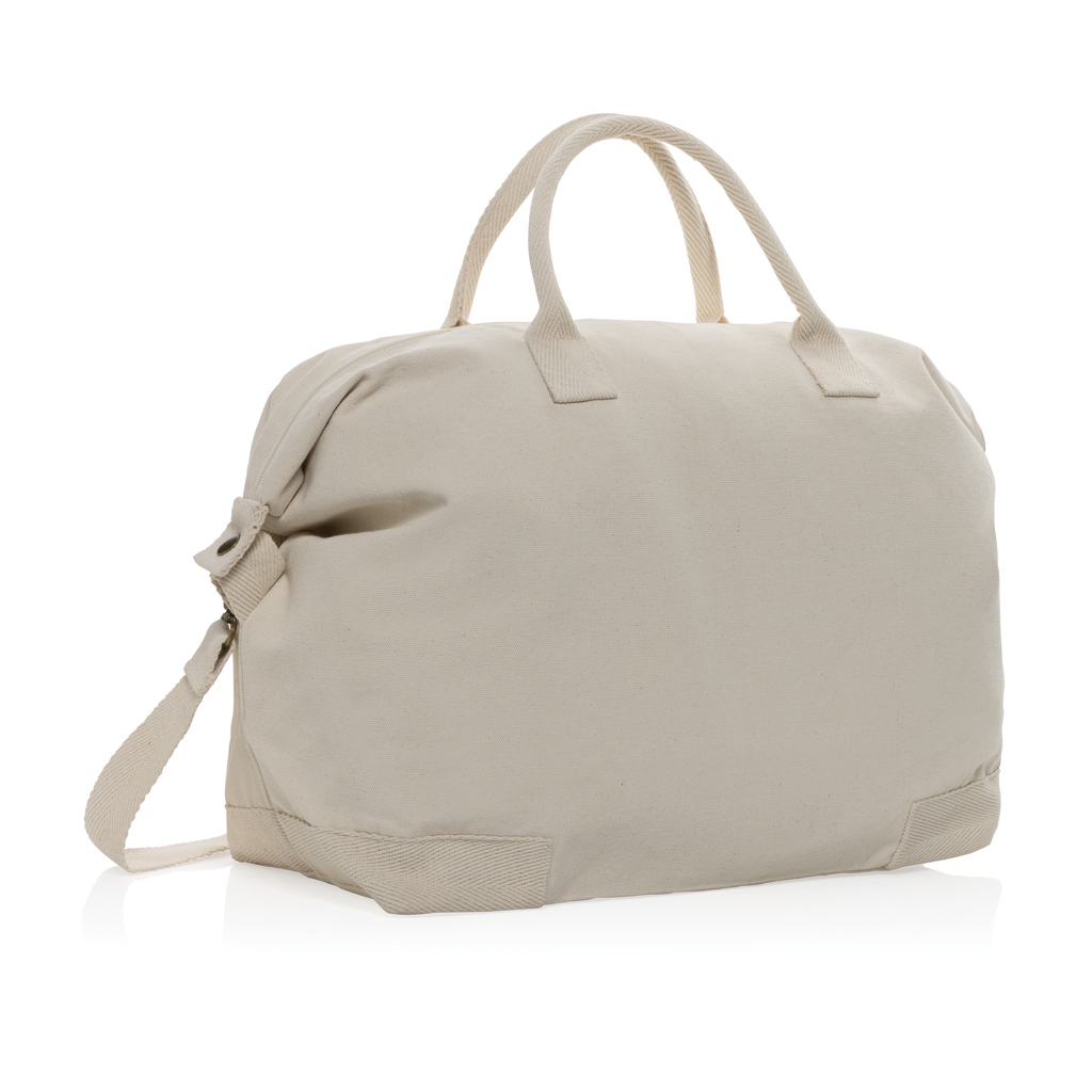 XD Collection Kezar AWARE™ 500 gsm recycled canvas deluxe weekend bag