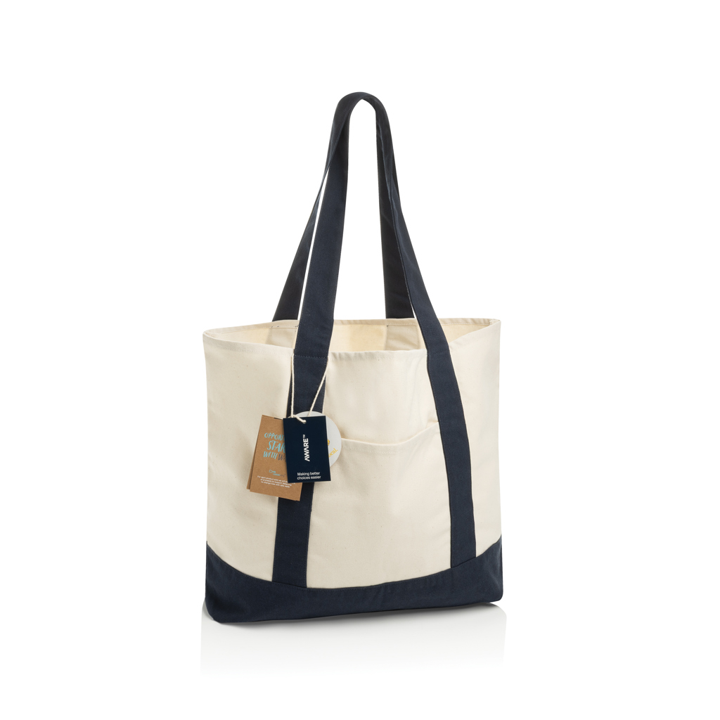 XD Xclusive SHOP LOCAL AWARE™ recycled cotton 350gsm Tote bag