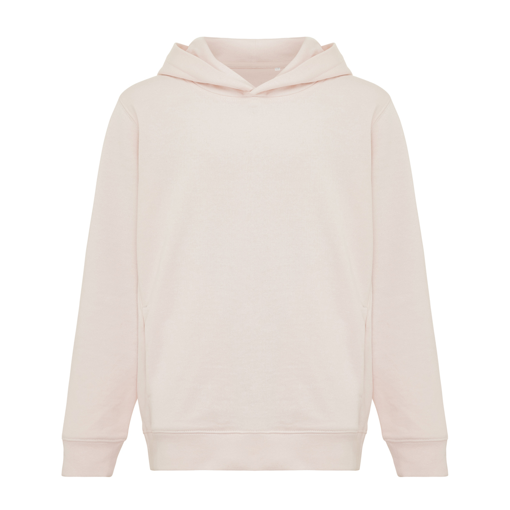 iqoniq IQONIQ Yengo kids recycled cotton hoodie with sidepockets