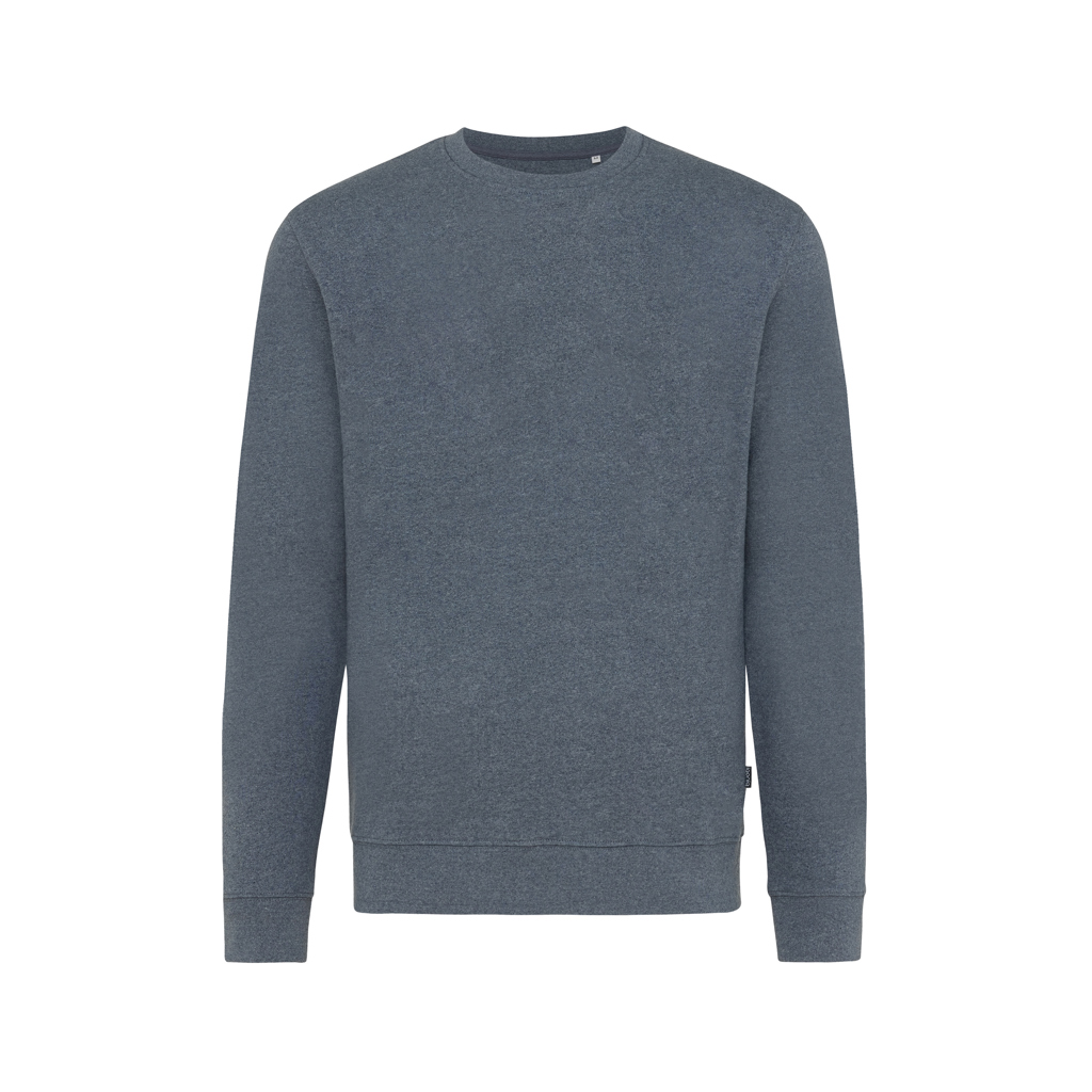 iqoniq IQONIQ Denali recycled cotton crew neck undyed