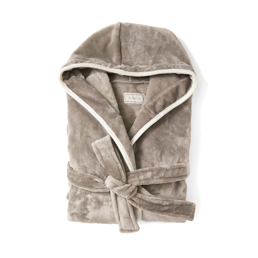 Vinga VINGA Louis luxury plush RPET robe size L-XL