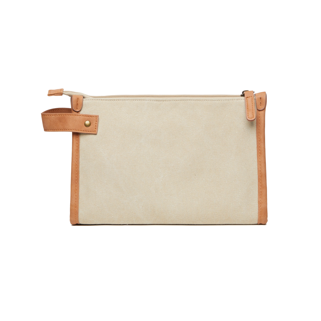 Vinga VINGA Bosler GRS recycled canvas toiletry bag