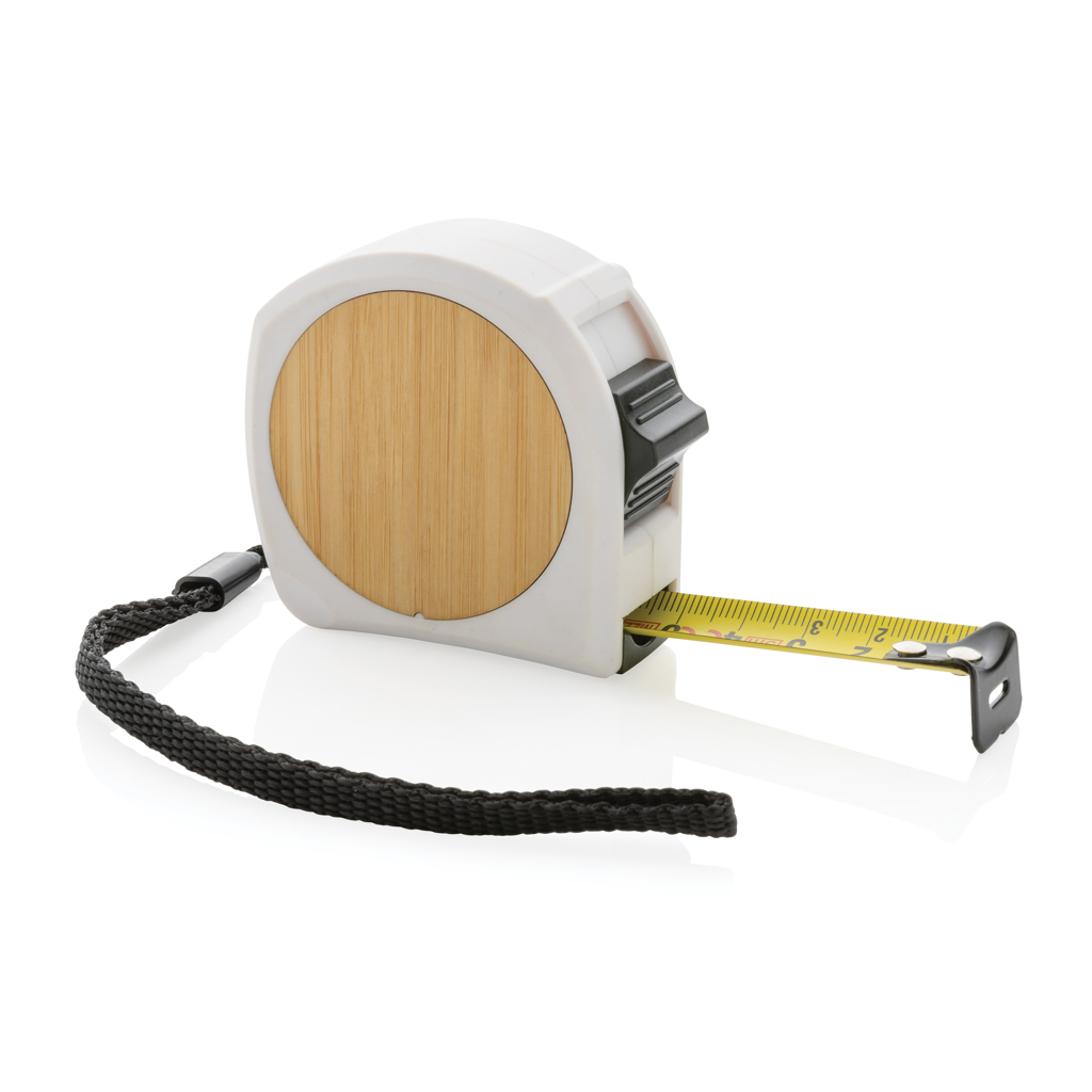 XD Collection RCS recycled plastic bamboo tape 5M/19mm