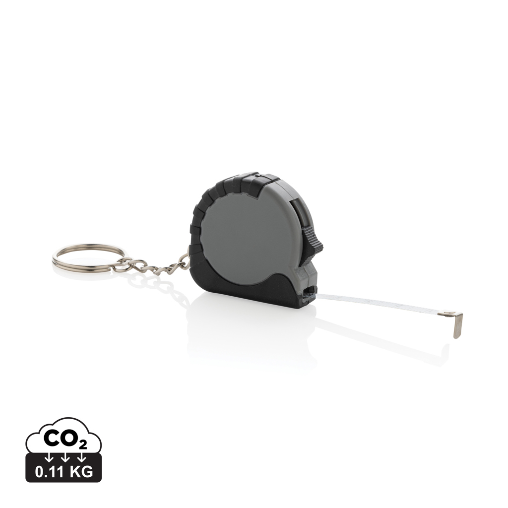 XD Collection MeasureMate RCS reycled ABS 1 meter tape keychain
