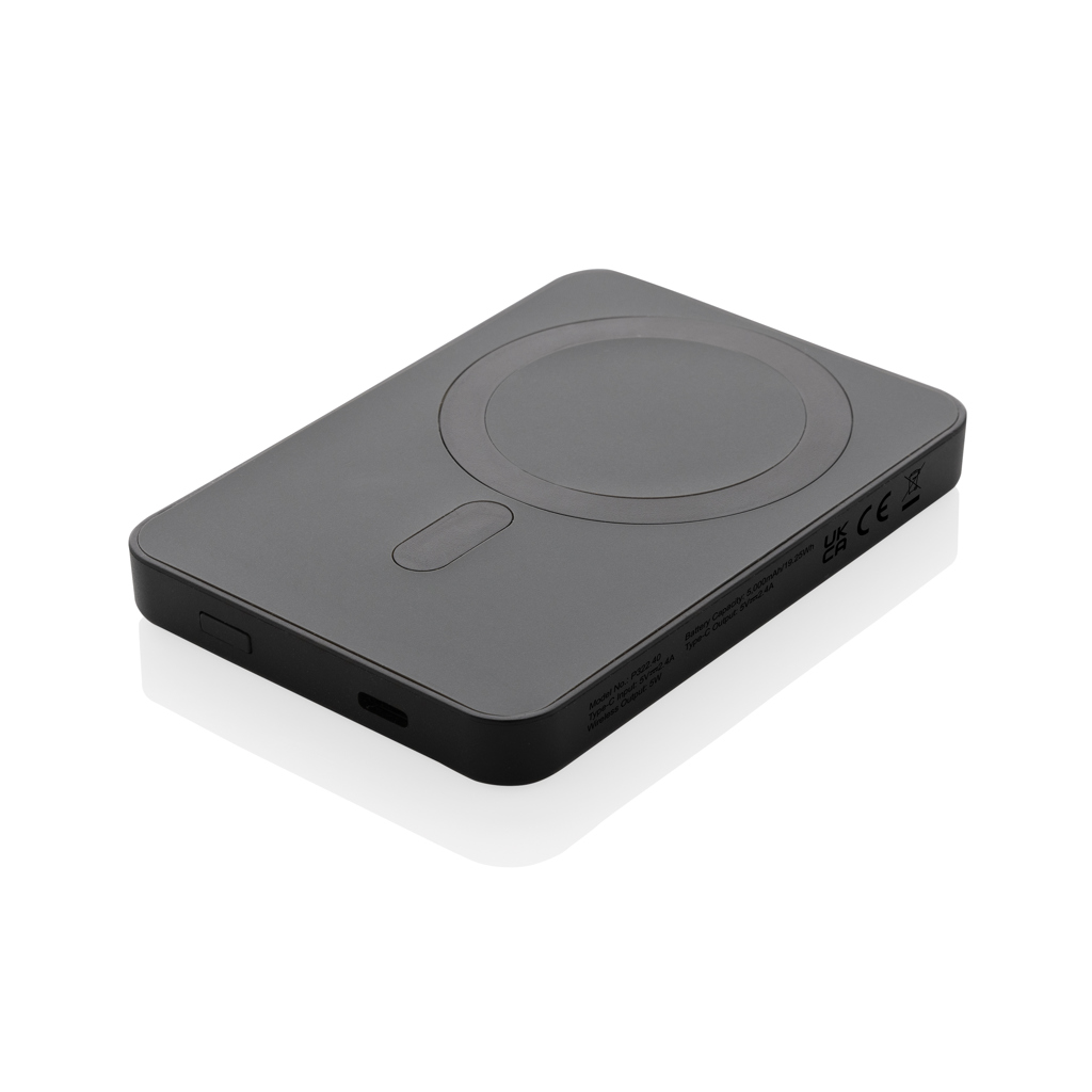 XD Collection Magnetix RCS recycled plastic 5000 mah magnetic powerbank