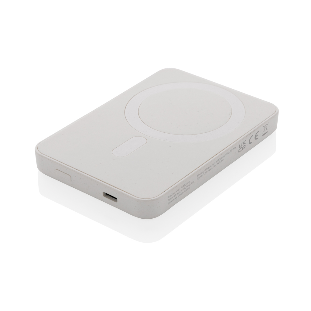 XD Collection Magnetix RCS recycled plastic 5000 mah magnetic powerbank