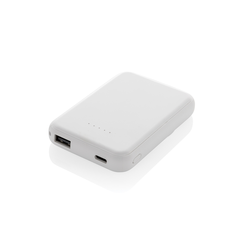 XD Collection Stellar RCS recycled plastic 5000 mah 5W magnetic powerbank