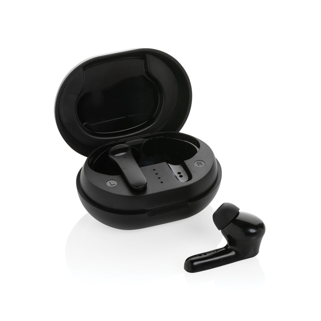 XD Collection RCS standard recycled plastic TWS earbuds