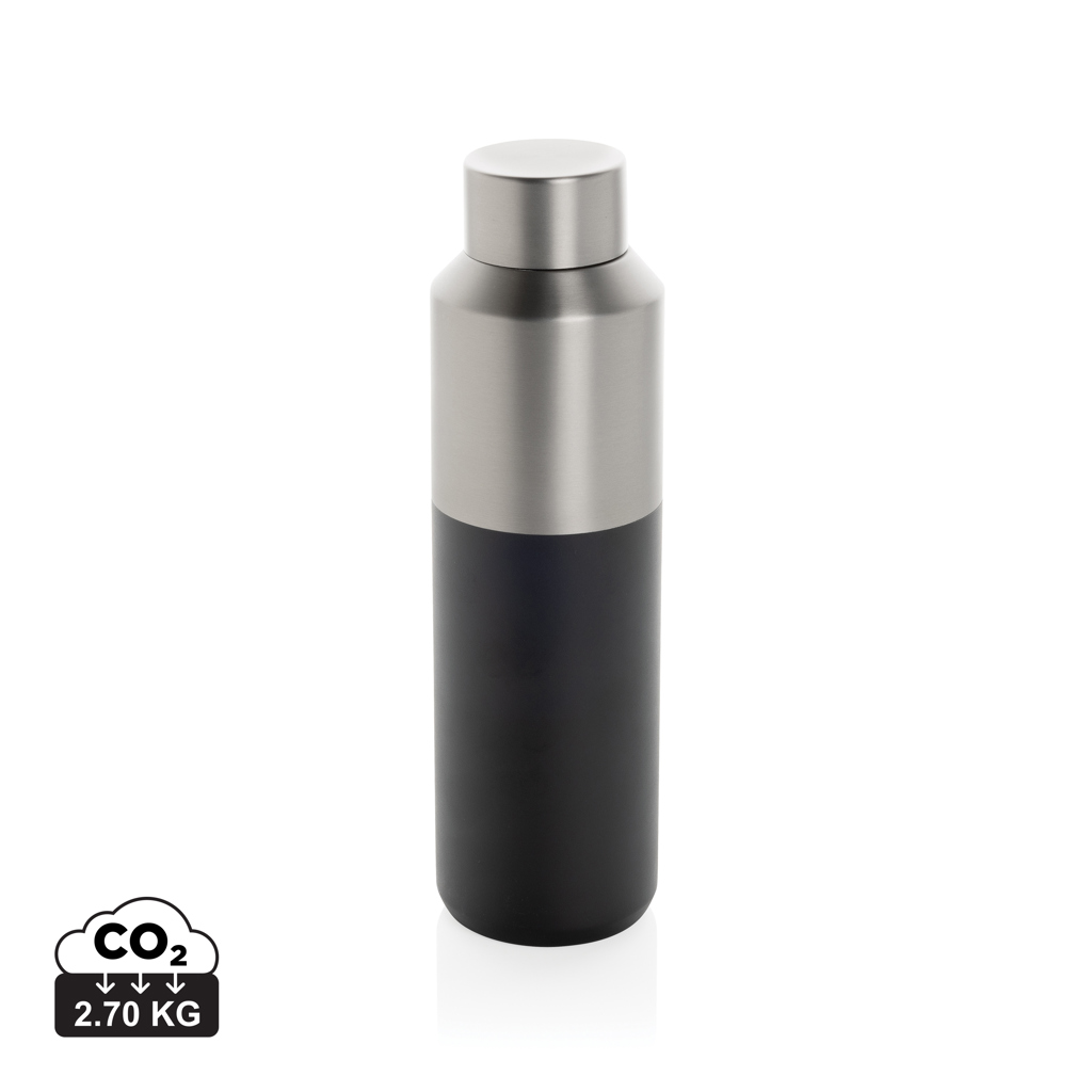 XD Collection Fluid RCS certified recycled steel water bottle 600ml