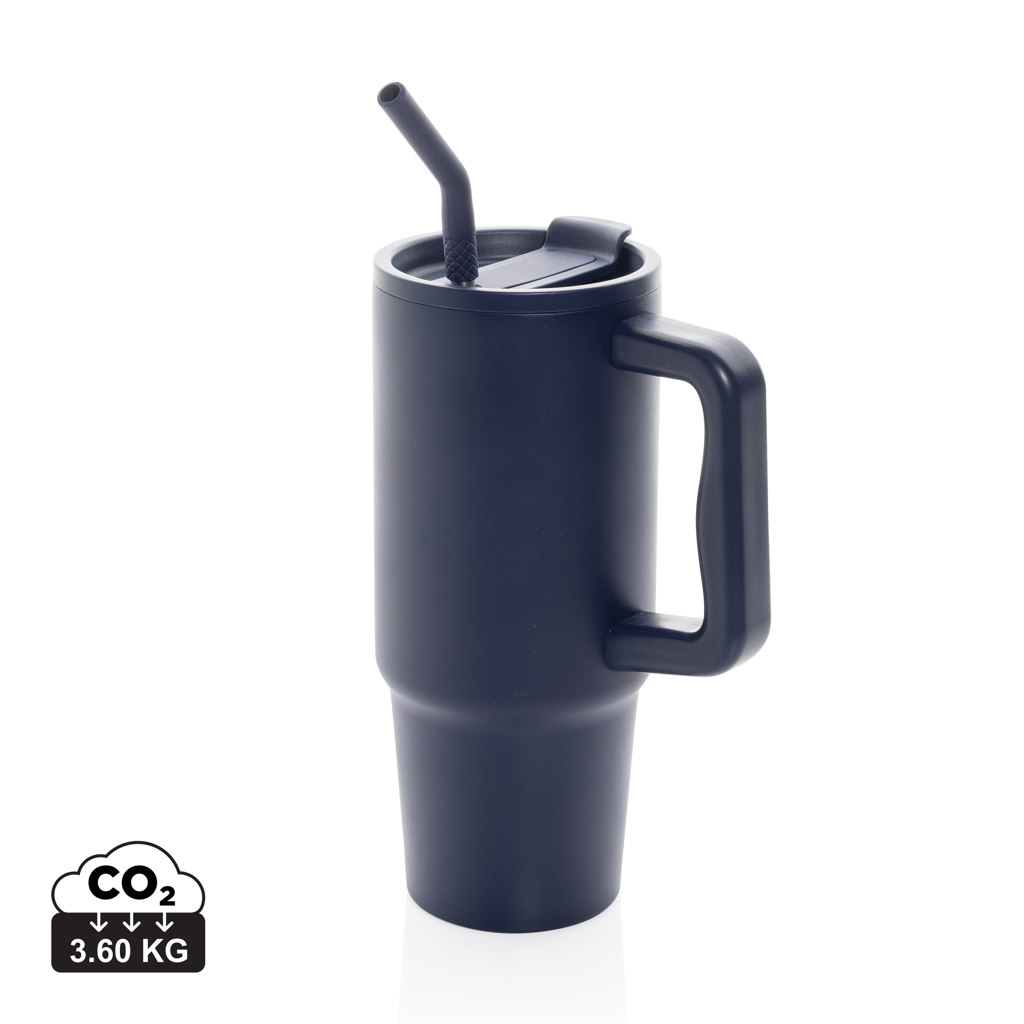 XD Collection Embrace deluxe RCS recycled stainless steel tumbler 900ml