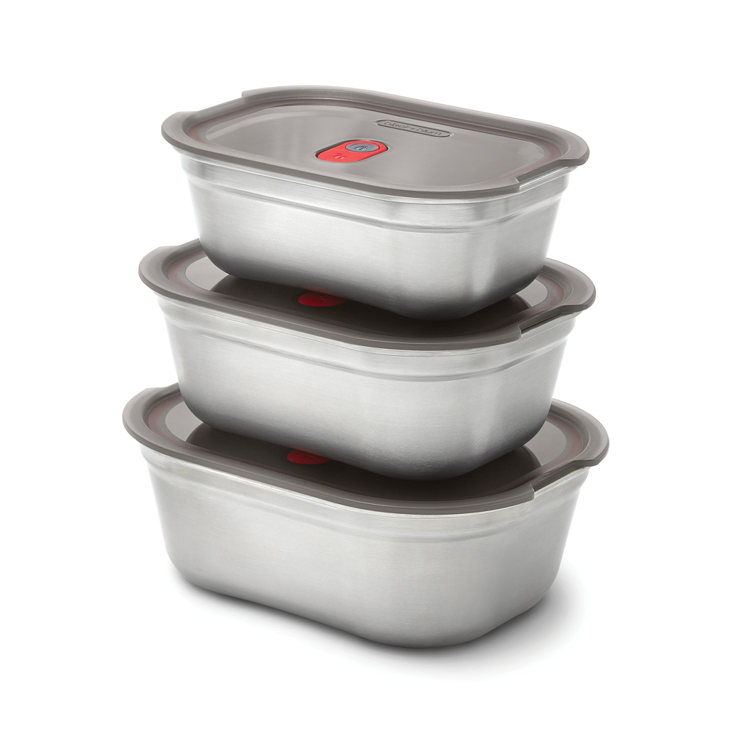 Black + Blum Black+Blum Mealprep Box 3pcs Set Small, Medium, Large
