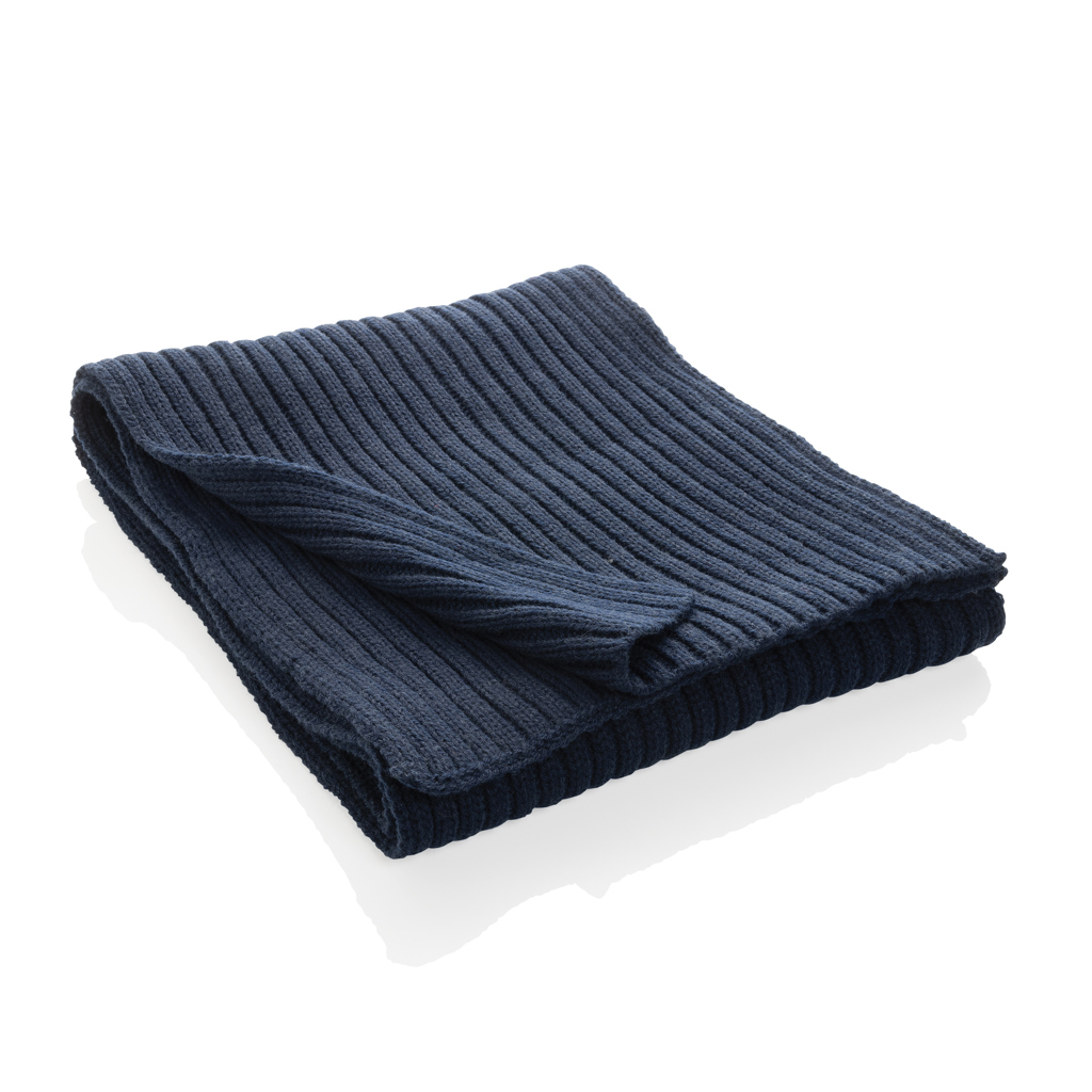 XD Collection Impact AWARE™ Polylana® knitted scarf 180 x 25cm