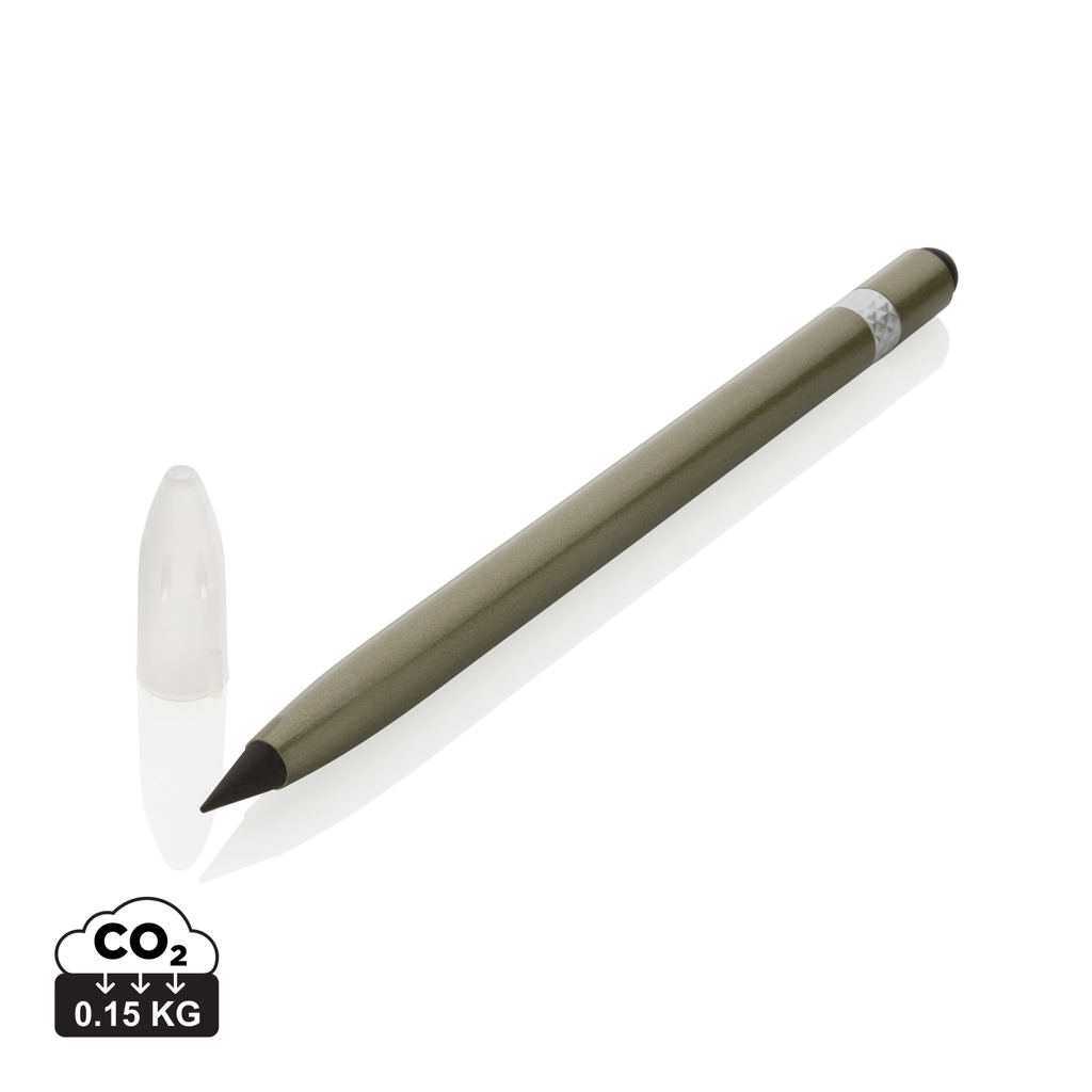 XD Collection Aluminium inkless pen with eraser