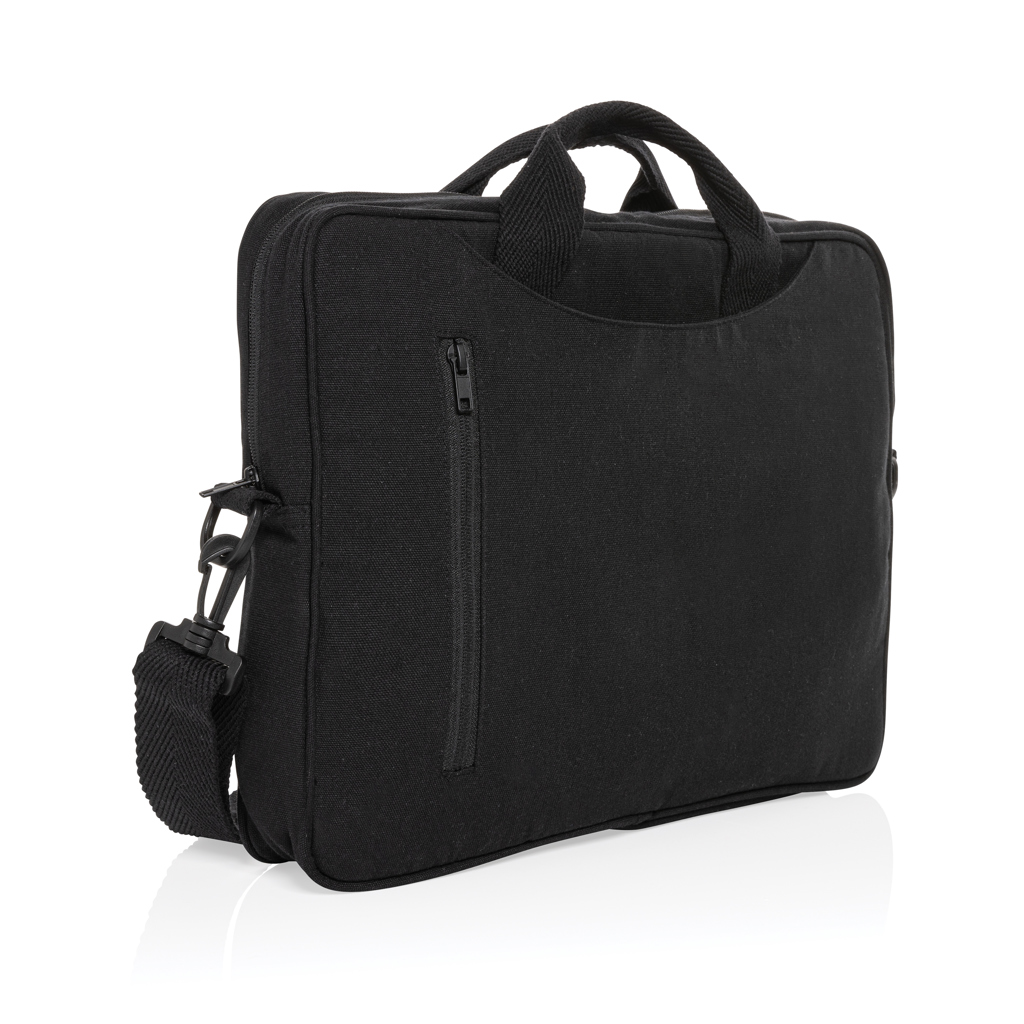 XD Collection Laluka AWARE™ recycled cotton 15.4 inch laptop bag