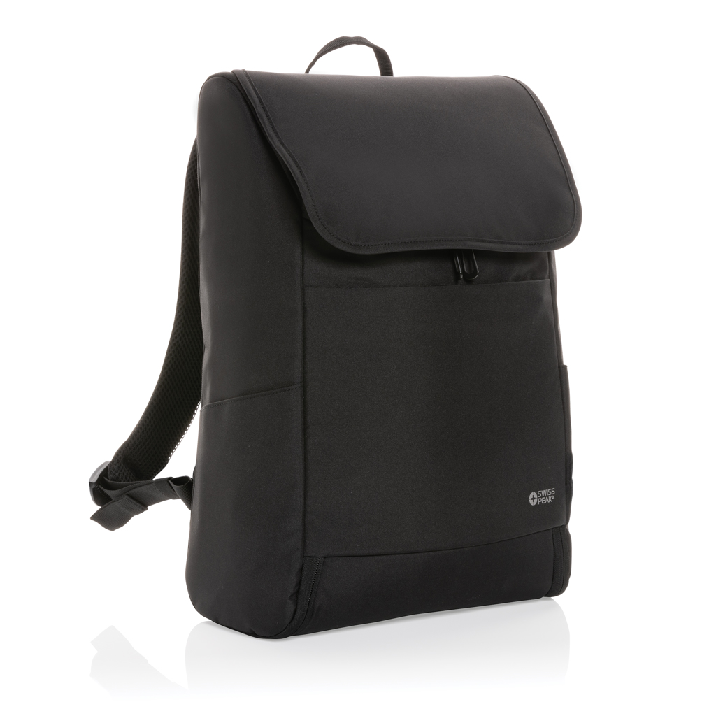 Swiss Peak Swiss Peak Fern AWARE™ RPET all over zipper 15.6″ backpack