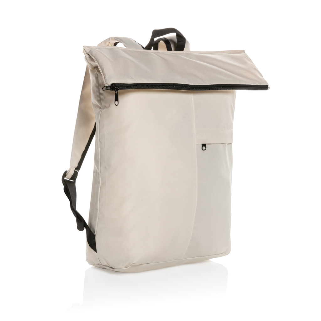 XD Collection Dillon AWARE™ RPET lightweight foldable backpack