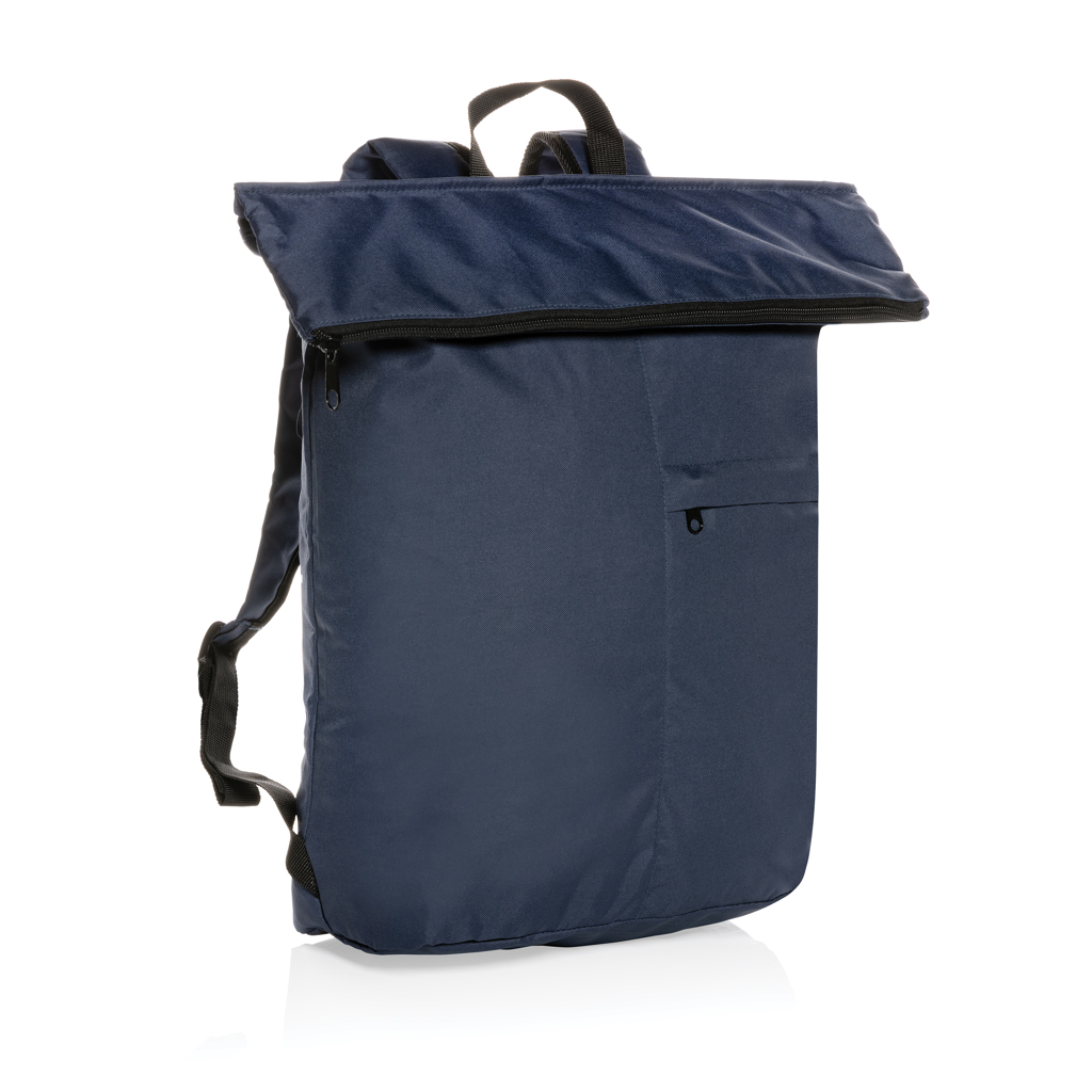 XD Collection Dillon AWARE™ RPET lightweight foldable backpack