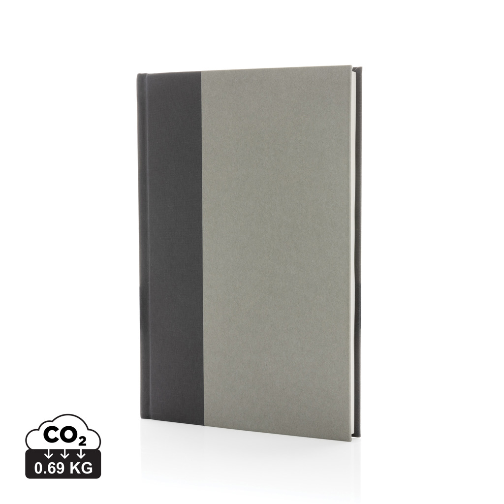 XD Collection Words GRS certified RPET & Kraft A5 notebook