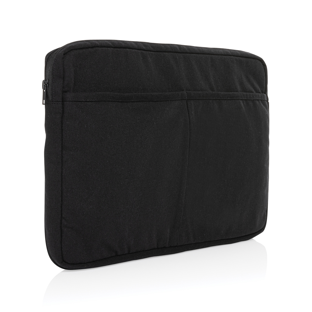 XD Collection Laluka AWARE™ recycled cotton 15.6 inch laptop sleeve