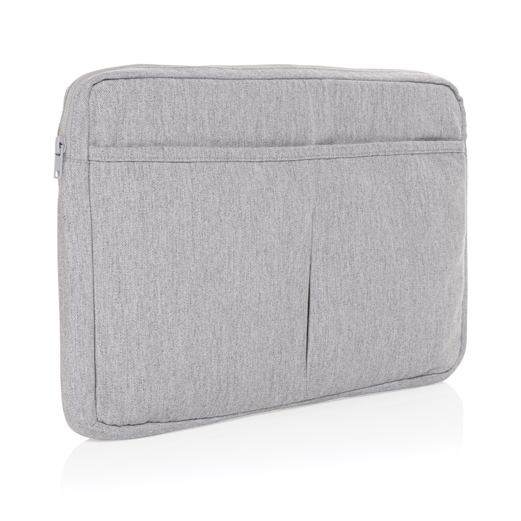 XD Collection Laluka AWARE™ recycled cotton 15.6 inch laptop sleeve