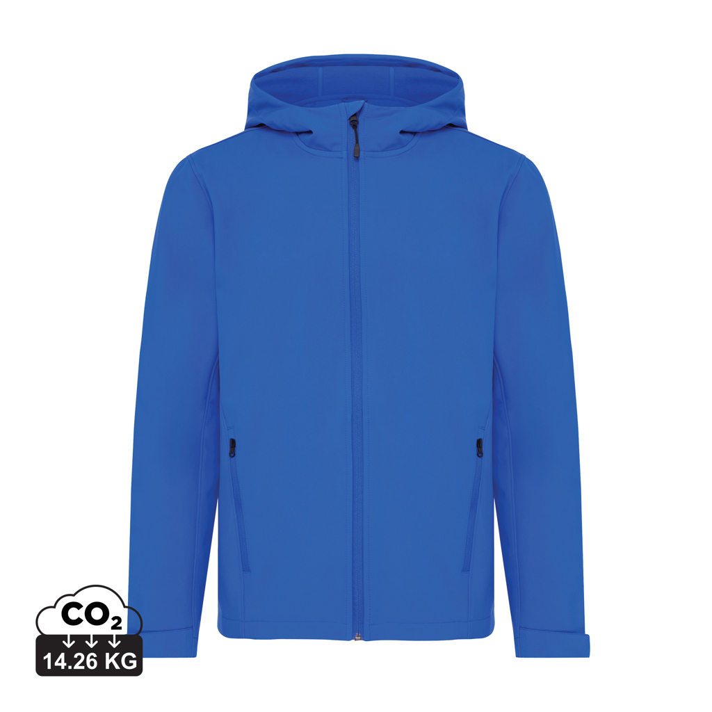 iqoniq IQONIQ Makalu men recycled polyester soft shell jacket