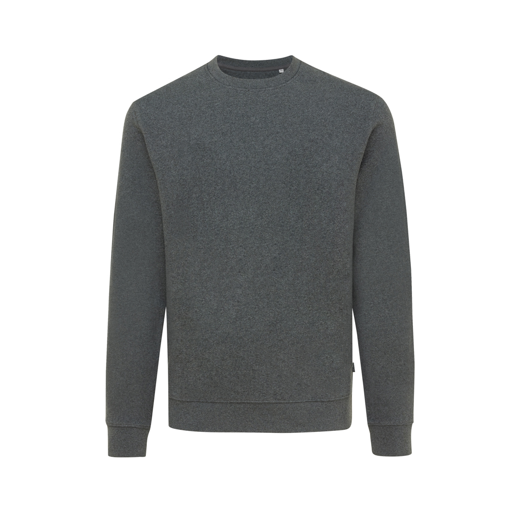 iqoniq IQONIQ Denali recycled cotton crew neck undyed