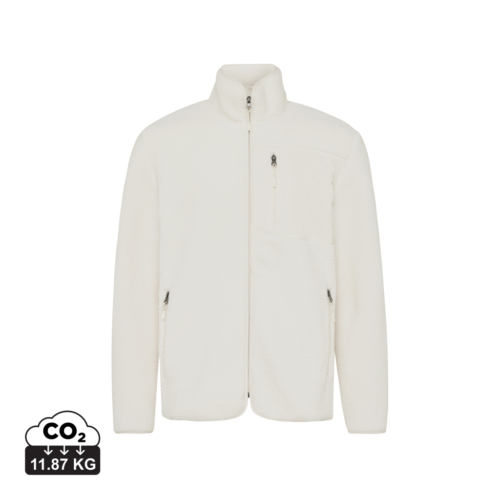 iqoniq IQONIQ Diran recycled polyester pile fleece jacket