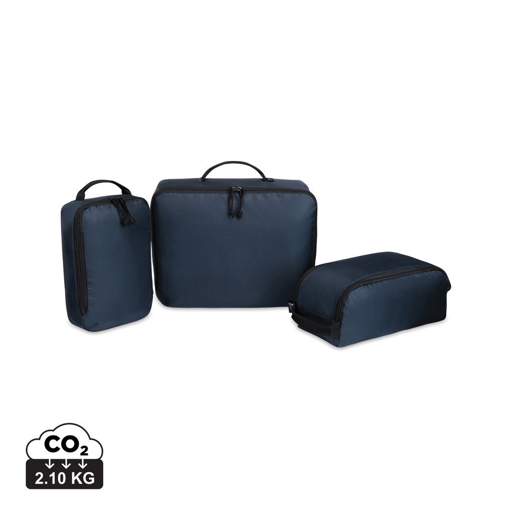XD Collection Renew AWARE™ rPET 3 Piece Packing Cube Set