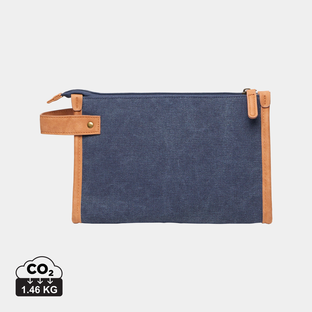 Vinga VINGA Bosler GRS recycled canvas toiletry bag