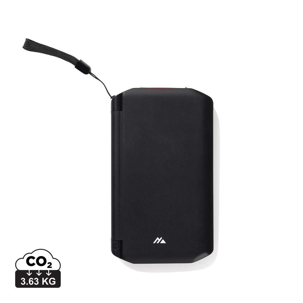Nordic Drift Nordic Drift Titan 10.000mAh solar powerbank with 3 panels