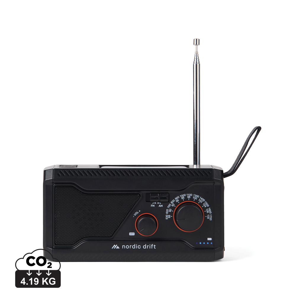 Nordic Drift Nordic Drift Titan IPX4 multifunctional radio 4000mah