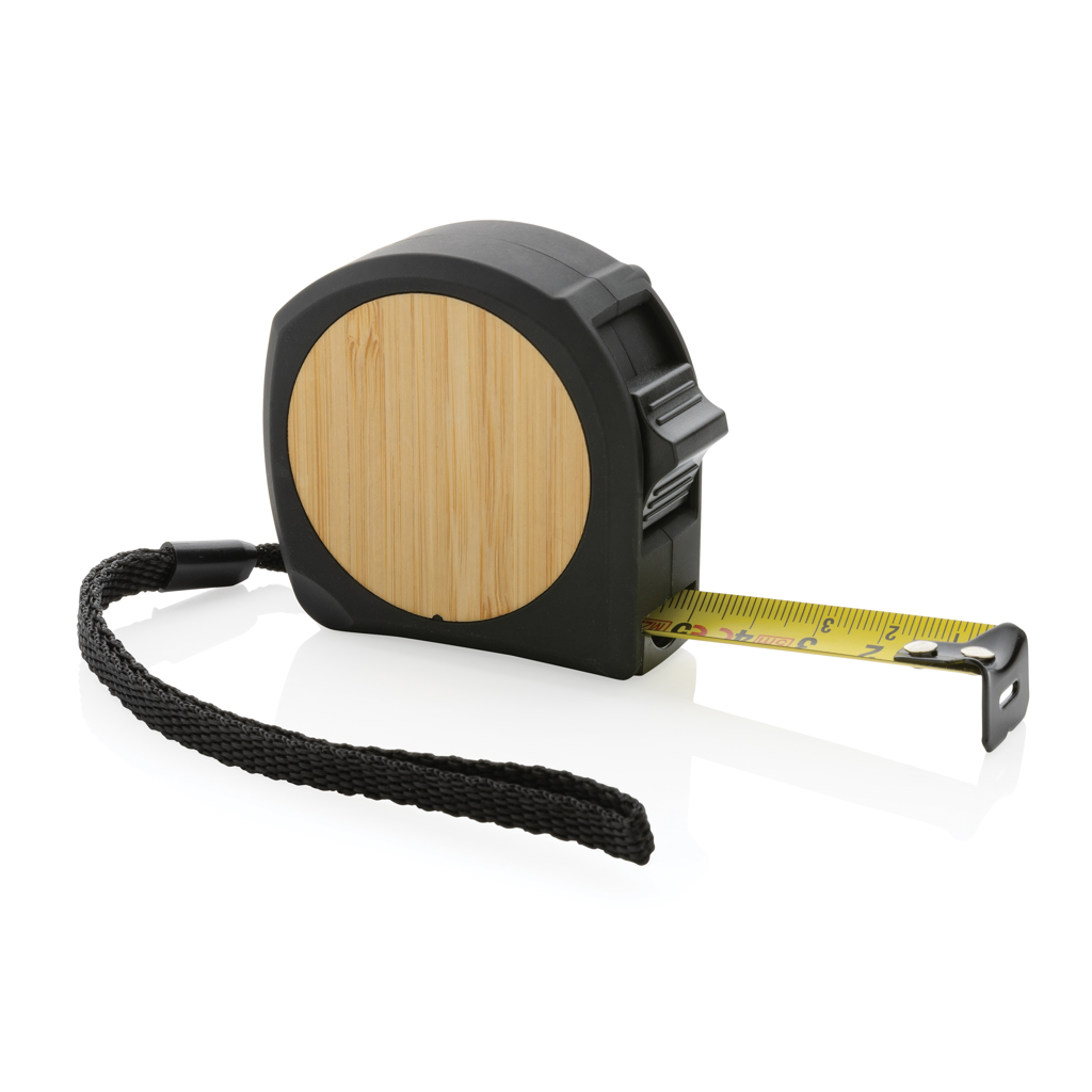 XD Collection RCS recycled plastic bamboo tape 5M/19mm