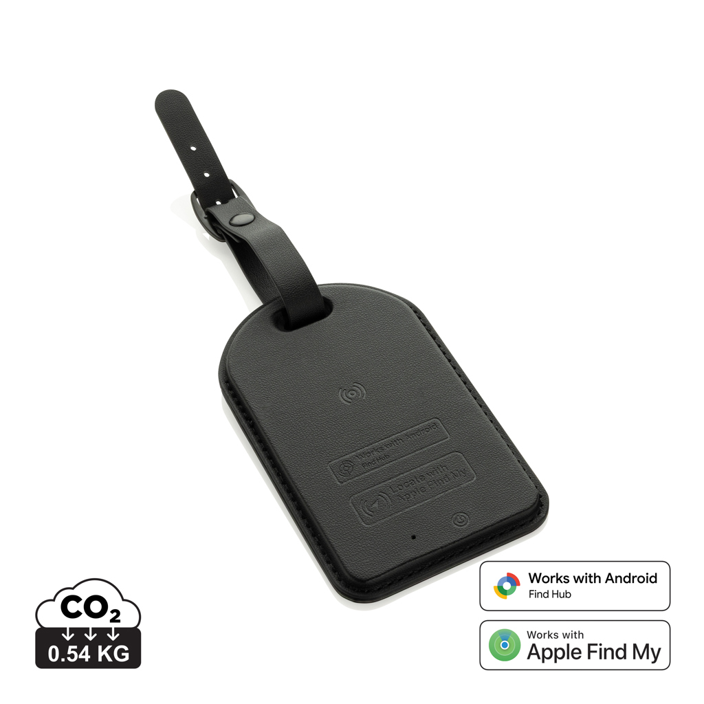 XD Collection Globefind Dual RCS luggage tag with worldwide locating