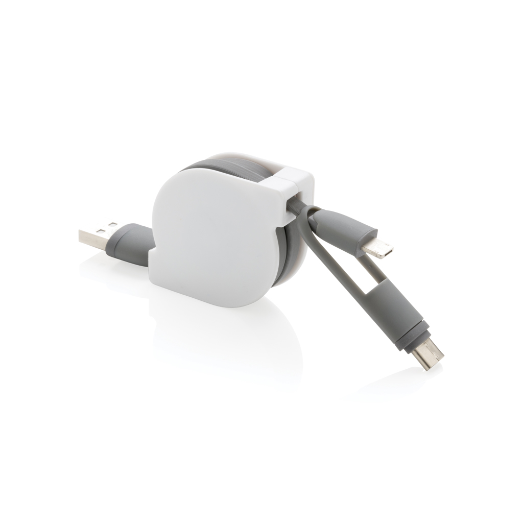 XD Collection 3-in-1 retractable cable