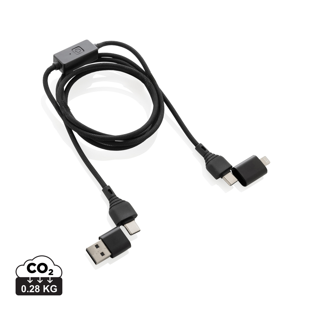 XD Collection Datalock RCS recycled 60W hacking protection cable