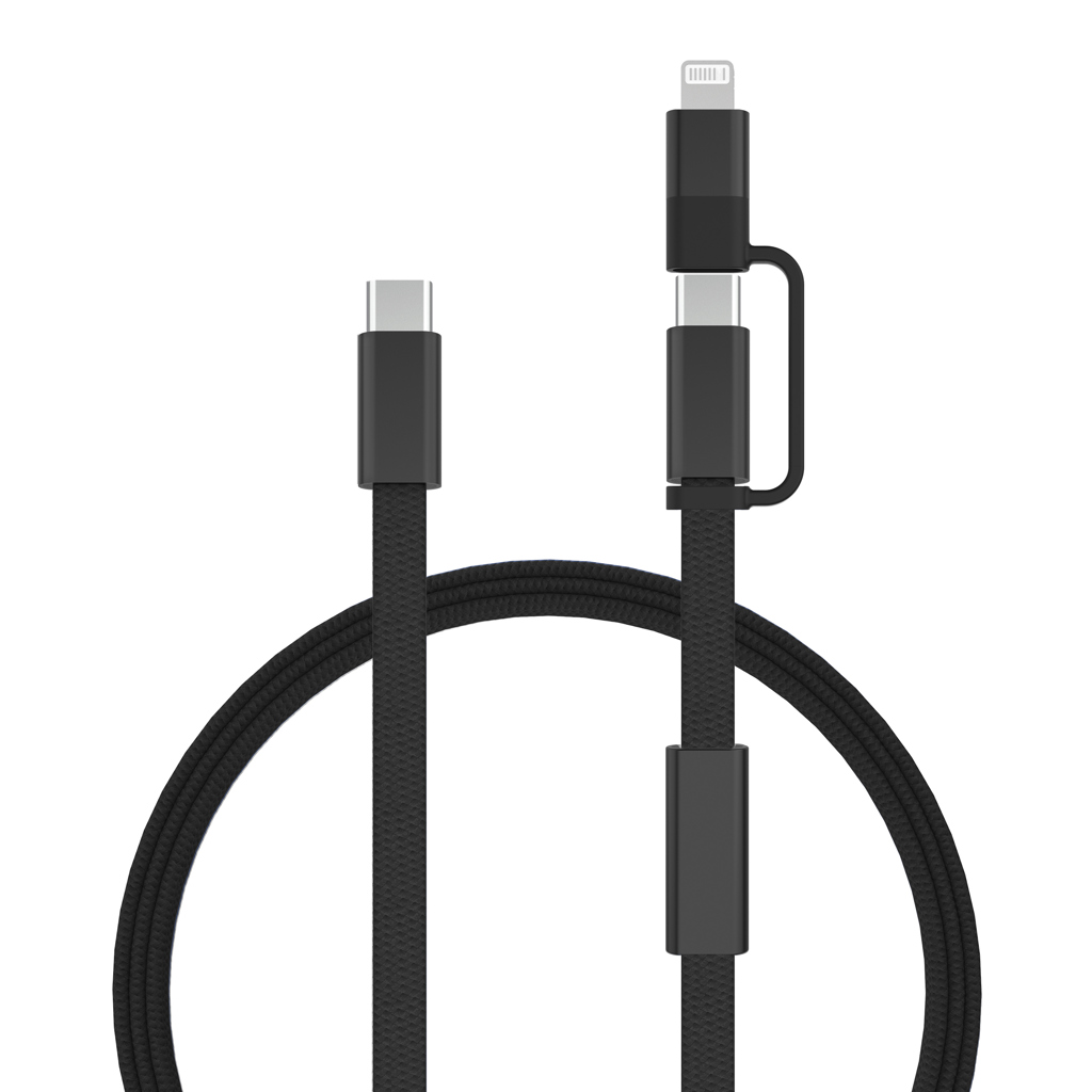XD Xclusive Arc RCS 60W 120 cm 2-in-1 fast charging cable