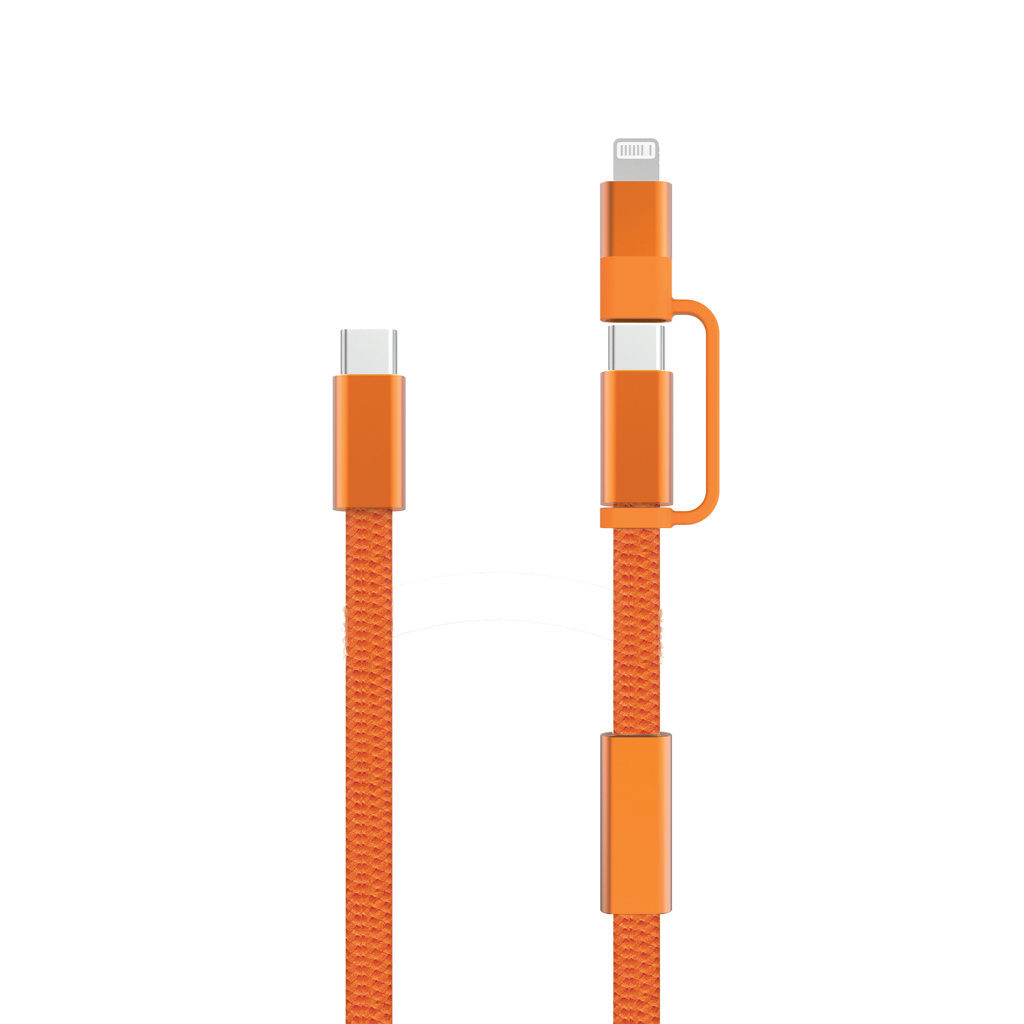 XD Xclusive Arc RCS 60W 120 cm 2-in-1 fast charging cable