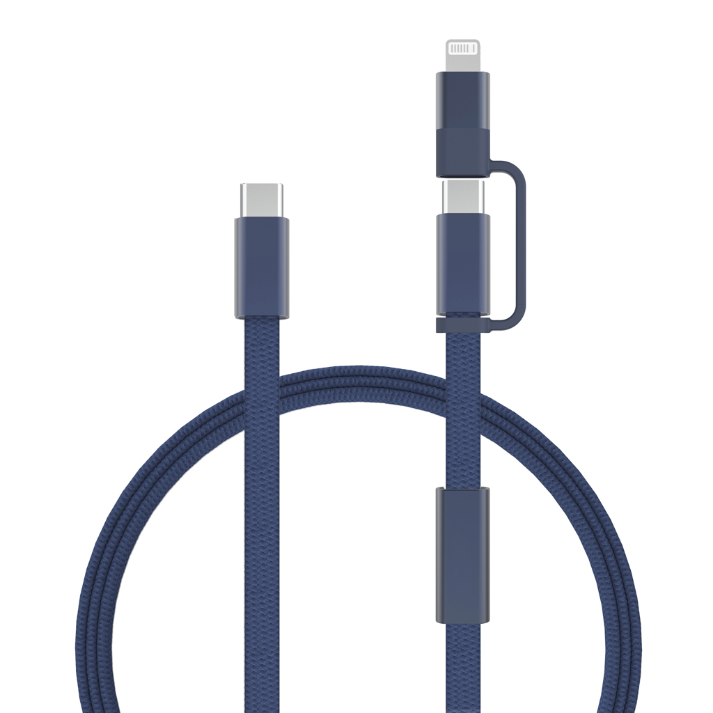 XD Xclusive Arc RCS 60W 120 cm 2-in-1 fast charging cable