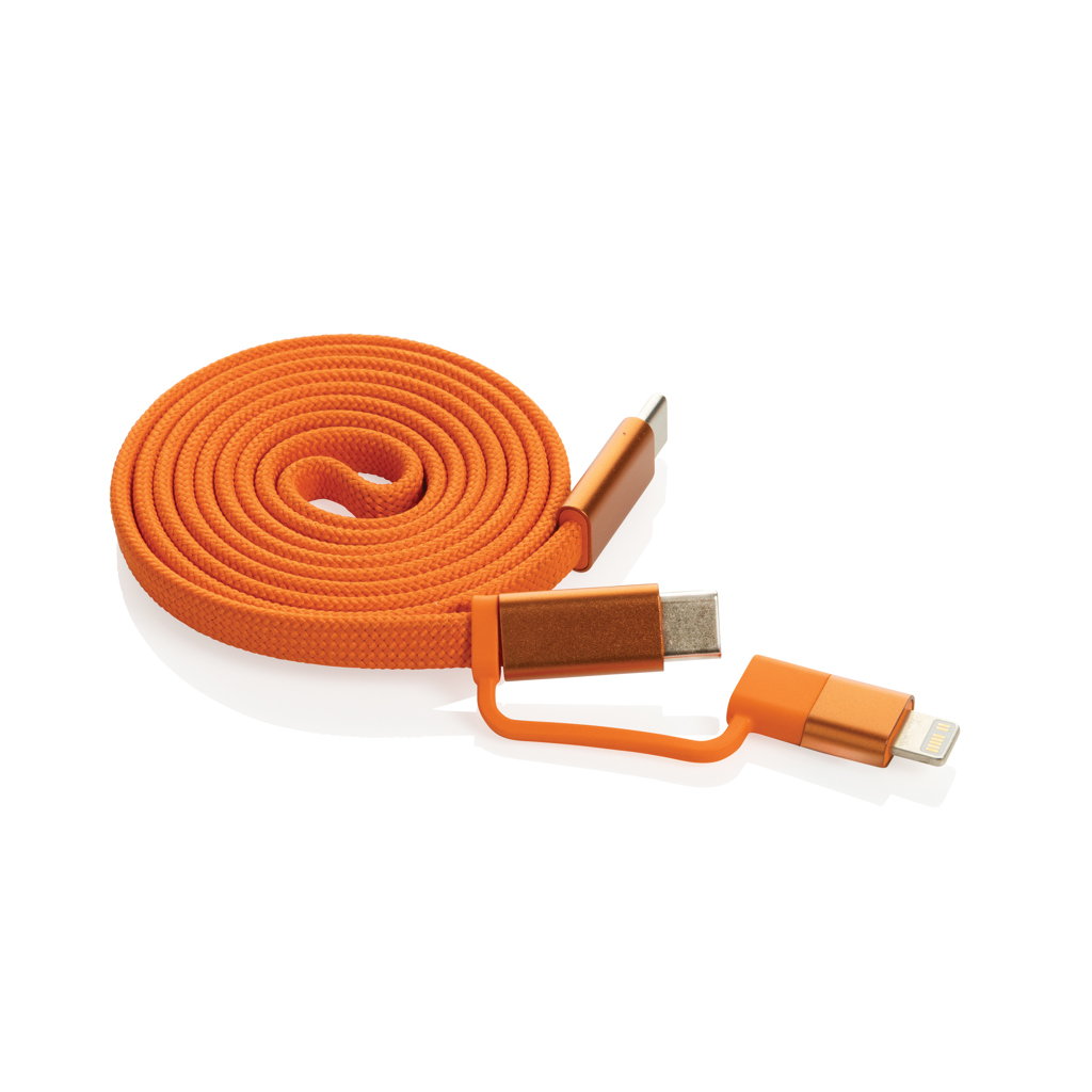 XD Xclusive Arc RCS recycled Ultra-thin 60W 2 in 1 magnetic cable