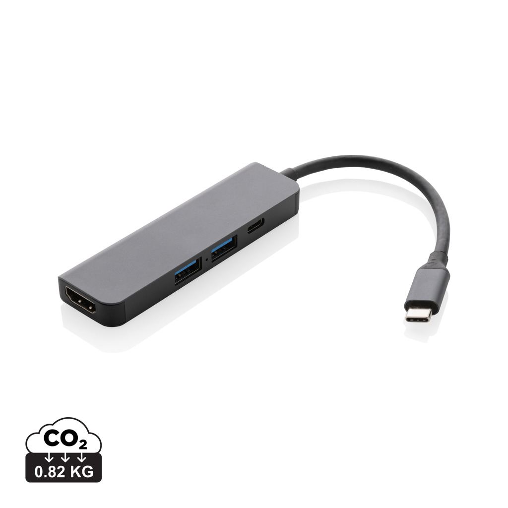 XD Xclusive Terra RCS recycled aluminium hub with HDMI input