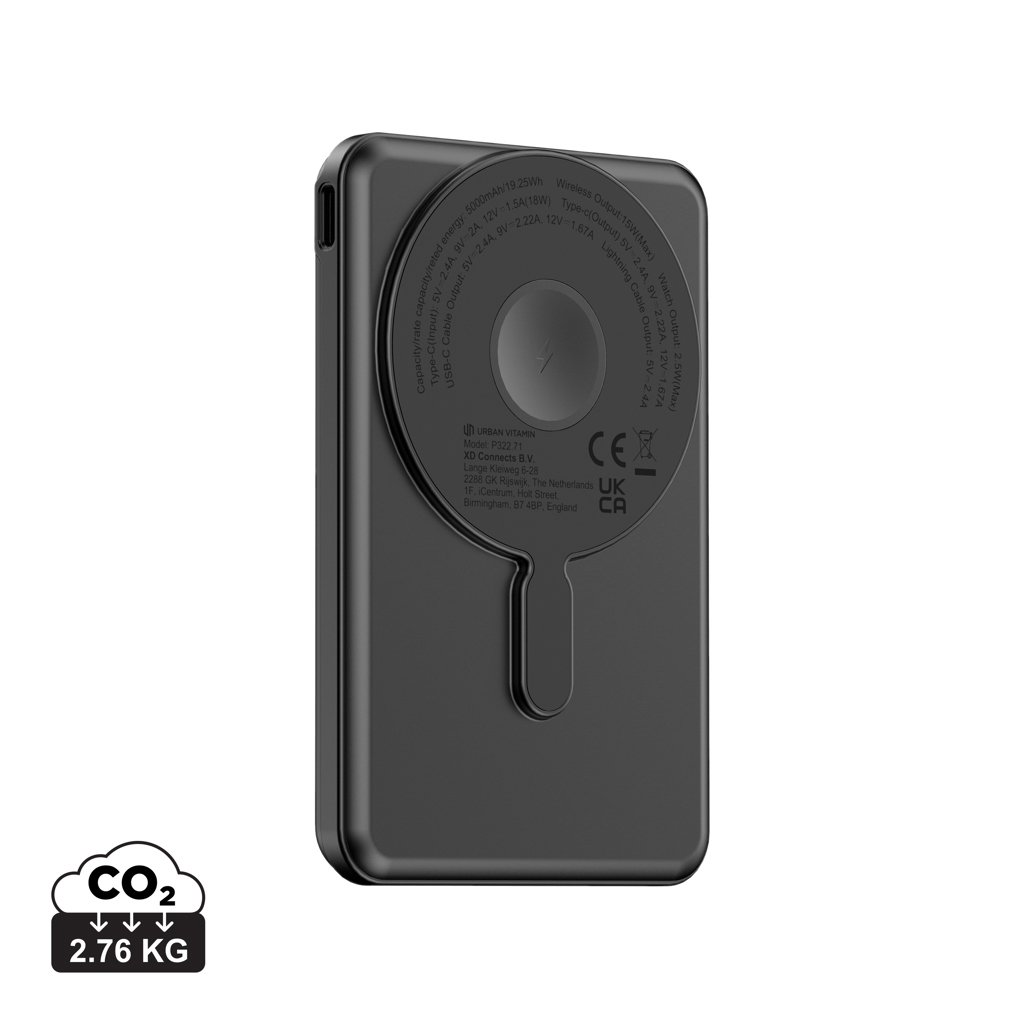 Urban Vitamin Urban Vitamin Redwood 5in1 5000mah 20W PD magnetic powerbank