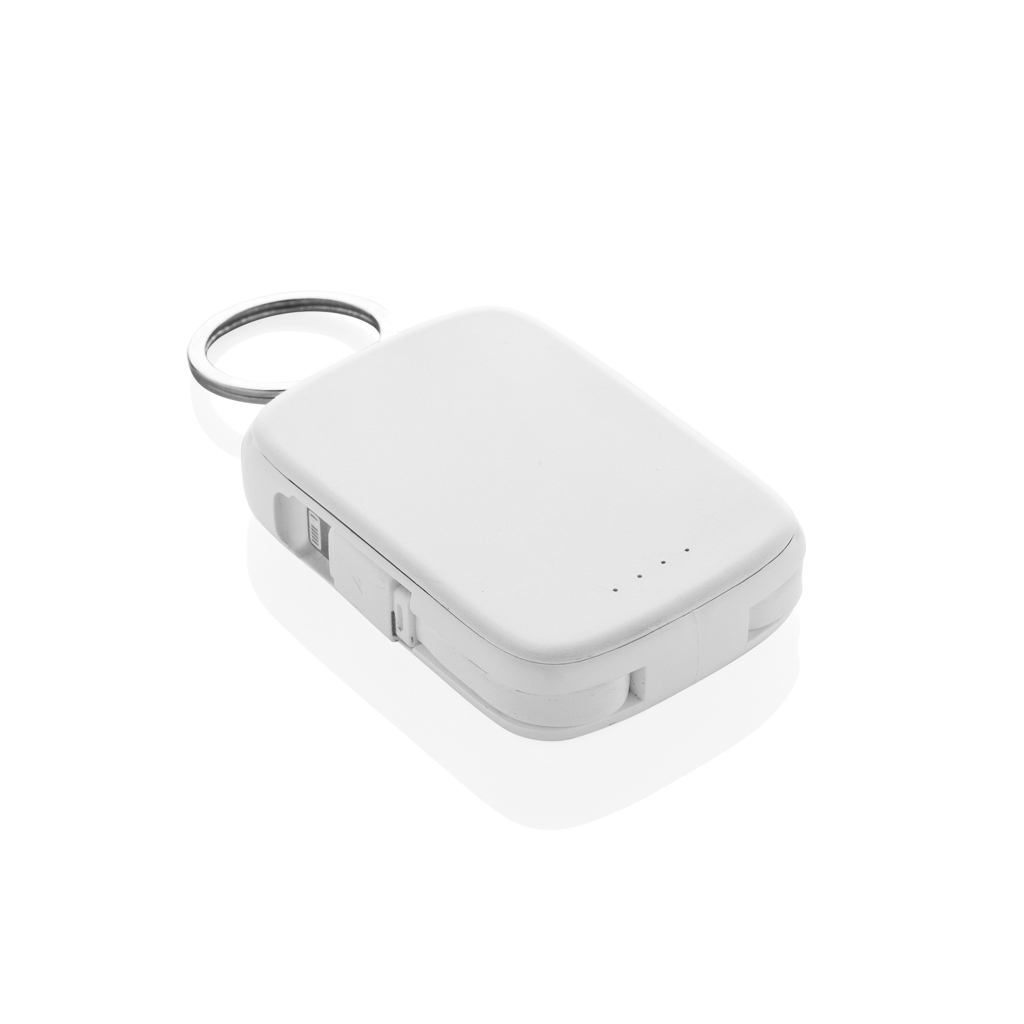 XD Collection Nexo RCS keychain 2000 mah powerbank with integrated cables