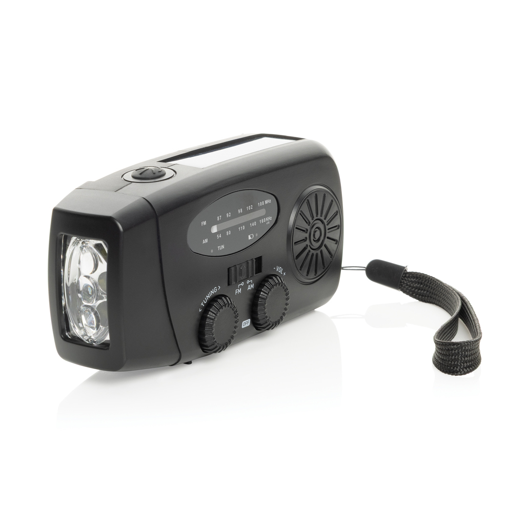 XD Collection RescueWave RCS recycled plastic emergency radio